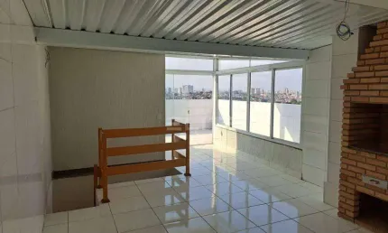 Apartamento Duplex com 2 dormitórios à venda, 132 m² por R$ 550.000,00 - Vila Valparaíso - Santo André/SP