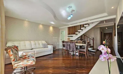 Apartamento Triplex com 3 dormitórios à venda, 189 m² por R$ 995.000,00 - Santa Maria - Santo André/SP