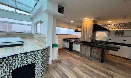 Cobertura com 2 dormitórios à venda, 190 m² por R$ 1.900.000,00 - Campestre - Santo André/SP