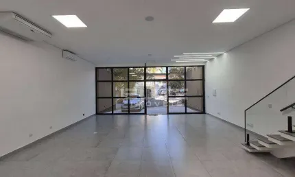 Salão para alugar, 220 m² por r$ 22.528,06/mês - jardim - santo andré/sp