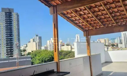 Cobertura com 3 dormitórios à venda, 136 m² por R$ 695.000,00 - Vila Valparaíso - Santo André/SP