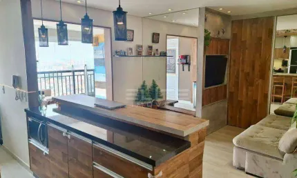 Apartamento com 2 dormitórios à venda, 64 m² por r$ 650.000,00 - parque jaçatuba - santo andré/sp