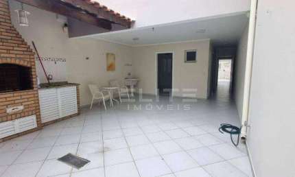 Sobrado com 4 dormitórios para alugar, 268 m² por R$ 7.177,39/mês - Vila Gilda - Santo André/SP