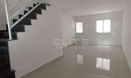 Sobrado com 3 dormitórios à venda, 122 m² por R$ 630.000,00 - Vila Homero Thon - Santo André/SP