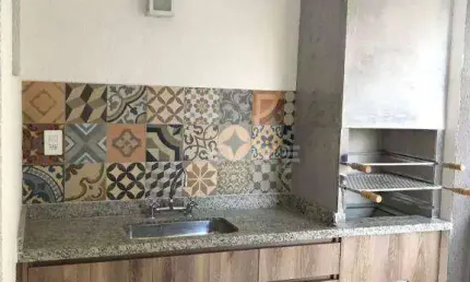 Apartamento com 3 dormitórios à venda, 96 m² por R$ 883.000,00 - Vila Scarpelli - Santo André/SP