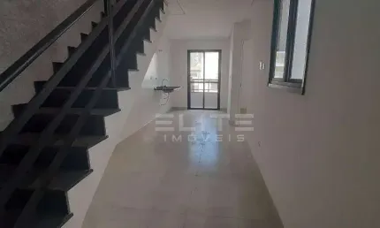 Cobertura com 2 dormitórios à venda, 90 m² por R$ 733.700,00 - Vila Bastos - Santo André/SP