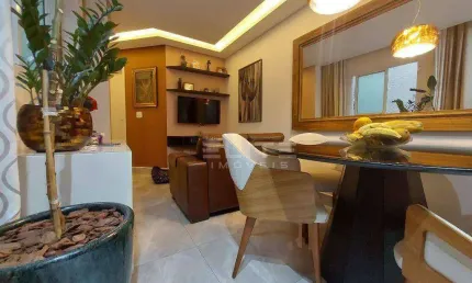 Cobertura com 3 dormitórios à venda, 90 m² por R$ 670.000,00 - Campestre - Santo André/SP