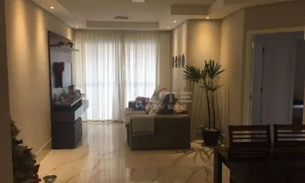 Apartamento com 3 dormitórios à venda, 91 m² por R$ 800.000,00 - Vila Santa Teresa - Santo André/SP