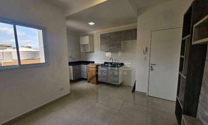 Apartamento com 2 dormitórios para alugar, 45 m² por R$ 2.608,46/mês - Vila São Pedro - Santo André/SP