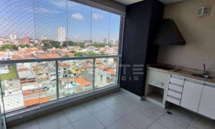 Apartamento com 2 dormitórios para alugar, 75 m² por R$ 4.910,23/mês - Barcelona - São Caetano do Sul/SP
