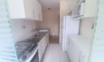 Apartamento com 1 dormitório para alugar, 57 m² por R$ 3.700,02/mês - Jardim - Santo André/SP