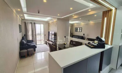 Apartamento com 3 dormitórios à venda, 61 m² por r$ 617.000,00 - campestre - santo andré/sp