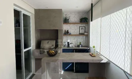 Apartamento com 3 dormitórios à venda, 110 m² por r$ 745.000,00 - vila valparaíso - santo andré/sp