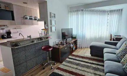 Apartamento a venda bairro Jardim com 01 dormitório com lazer.