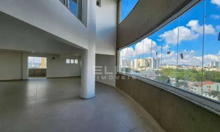 Apartamento Duplex com 4 dormitórios para alugar, 316 m² por R$ 12.440,71/mês - Vila Assunção - Santo André/SP