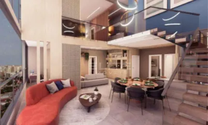 Apartamento duplex com 3 dormitórios à venda, 152 m² por r$ 2.221.400,00 - jardim - santo andré/sp