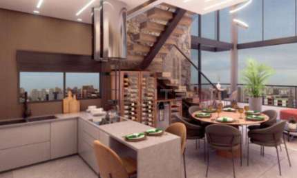 Apartamento Duplex com 1 suíte à venda, 97 m² por R$ 1.452.665 - Jardim - Santo André/SP