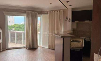 Apartamento Duplex com 1 dormitório para alugar, 104 m² por R$ 6.199,50/mês - Jardim - Santo André/SP