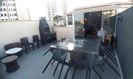 Cobertura com 2 dormitórios à venda, 106 m² por R$ 795.000,00 - Vila Gilda - Santo André/SP