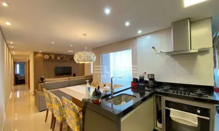 Apartamento com 3 dormitórios à venda, 80 m² por R$ 715.000,00 - Campestre - Santo André/SP