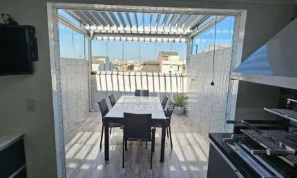 Cobertura com 2 dormitórios à venda, 110 m² por R$ 532.000,00 - Vila Metalúrgica - Santo André/SP