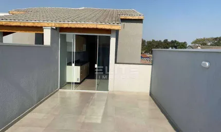 Cobertura com 2 dormitórios à venda, 100 m² por R$ 530.000,00 - Vila Camilópolis - Santo André/SP
