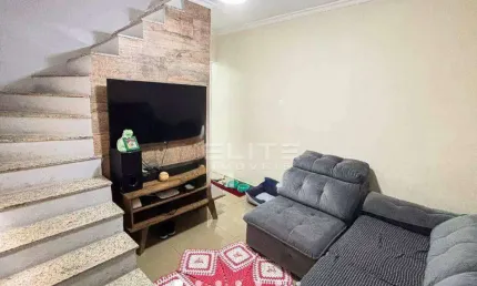 Sobrado com 2 dormitórios à venda, 90 m² por R$ 350.000,00 - Vila Humaitá - Santo André/SP