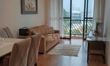 Apartamento com 2 dormitórios para alugar, 73 m² por R$ 3.622,66/mês - Jardim Bela Vista - Santo André/SP