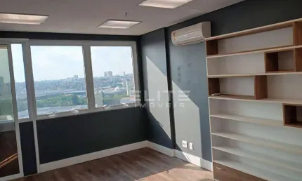 Sala para alugar, 33 m² por R$ 2.595,00/mês - Vila Homero Thon - Santo André/SP