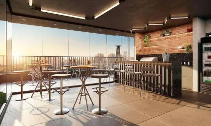 Apartamento com 1 quarto à venda na Avenida Padre Anchieta, 620, Jardim, Santo André