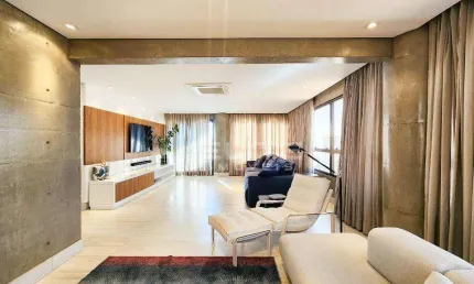 Apartamento com 3 dormitórios à venda, 181 m² por r$ 3.200.000,00 - jardim - santo andré/sp