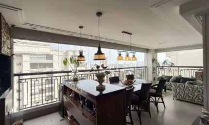 Apartamento com 3 dormitórios para alugar, 177 m² por R$ 16.483,33/mês - Campestre - Santo André/SP