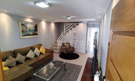 Sobrado com 3 dormitórios à venda, 138 m² por R$ 890.000 - Vila Metalúrgica - Santo André/SP