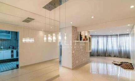 Apartamento com 2 dormitórios para alugar, 77 m² por R$ 4.842,64/mês - Jardim Bela Vista - Santo André/SP