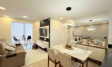 Apartamento com 3 dormitórios à venda, 73 m² por R$ 650.000,00 - Vila Helena - Santo André/SP