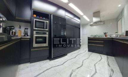 Apartamento com 4 dormitórios para alugar, 196 m² por R$ 8.300,00/mês - Vila Valparaíso - Santo André/SP