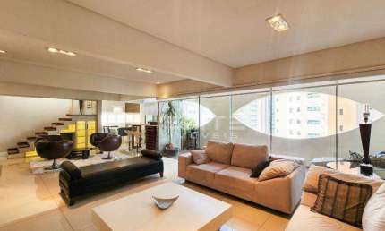 Apartamento Duplex para alugar, 240 m² por R$ 10.668,13/mês - Jardim - Santo André/SP
