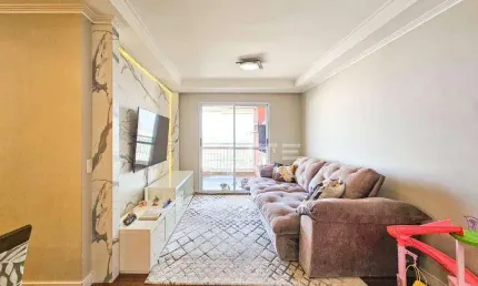 Apartamento com 3 dormitórios à venda, 94 m² por r$ 880.000 - vila valparaíso - santo andré/sp