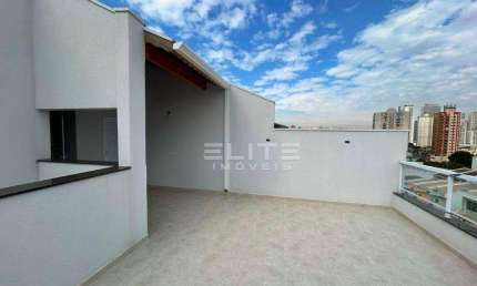 Cobertura com 2 dormitórios à venda, 88 m² por R$ 450.000,00 - Vila Scarpelli - Santo André/SP