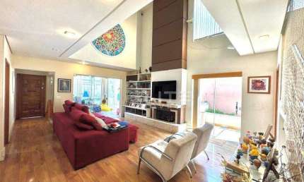 Sobrado com 3 dormitórios para alugar, 399 m² por R$ 10.083,33/mês - Jardim - Santo André/SP