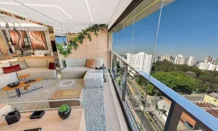 Apartamento com 3 dormitórios à venda, 165 m² por r$ 1.760.000,00 - jardim - santo andré/sp