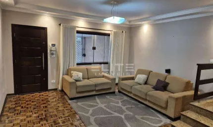 Sobrado com 2 dormitórios para alugar, 138 m² por R$ 3.572/mês - Campestre - Santo André/SP
