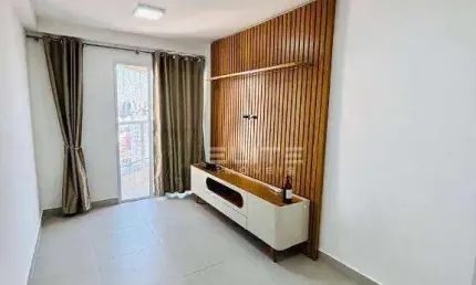 Apartamento com 2 dormitórios para alugar, 60 m² por R$ 3.203,63/mês - Centro - Santo André/SP