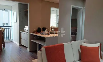 Apartamento com 2 dormitórios para alugar, 65 m² por r$ 6.575,00/mês - jardim - santo andré/sp
