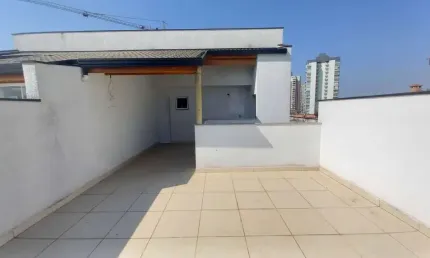 Cobertura com 2 dormitórios à venda, 104 m² por r$ 440.000,00 - vila pires - santo andré/sp