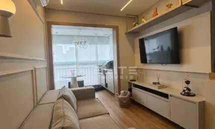 Apartamento com 2 dormitórios 1 suíte à venda, 63 m² por r$ 980.000 - centro - santo andré/sp