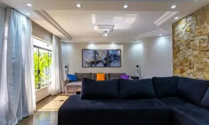 Sobrado com 3 suítes  à venda, 400 m² por r$ 1.500.000 - jardim stella - santo andré/sp