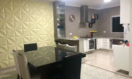 Casa com 3 quartos à venda na rua colinhi, 62, vila tibiriçá, santo andré, 190 m2 por r$ 820.000