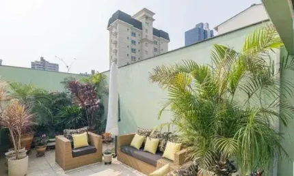 Cobertura com 3 dormitórios à venda, 180 m² por r$ 945.000,00 - jardim - santo andré/sp