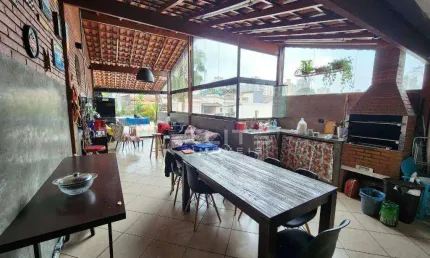 Cobertura com 3 dormitórios à venda, 160 m² por r$ 800.000,00 - campestre - santo andré/sp